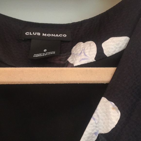 Club Monaco Silk Romper - Picture 2 of 4